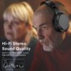 LETSACTIV Kabellose Kopfhörer für Fernseher, Over-Ear kabellose 196ft Wireless-Reichweite,unterstützen Optical, AUX, RCA und USB,40 Stunden Audio-Wiedergabezei, hohe Lautstärke, Hi-Fi Audio - Image 3