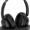 LETSACTIV Wireless Headphones for TV, Wireless TV Headphones with TV Transmitter Charging Station for Seniors, Hearing Impaired, No Audio Delay, Blutooth Headphones, Plug and Play, Black - Image 2