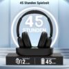 LETSACTIV Wireless Headphones for TV, Wireless TV Headphones with TV Transmitter Charging Station for Seniors, Hearing Impaired, No Audio Delay, Blutooth Headphones, Plug and Play, Black - Image 9